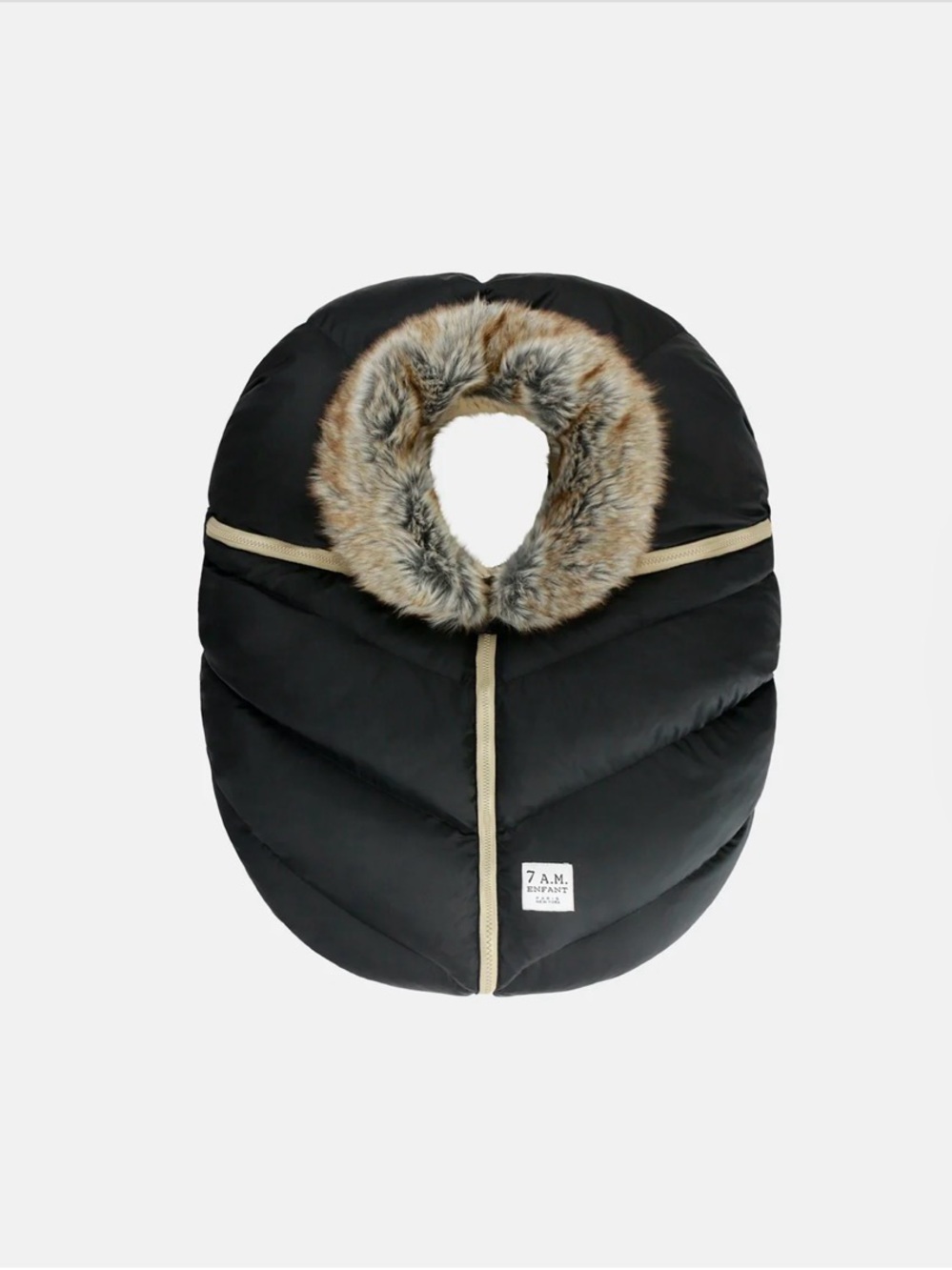 Brand New 7AM Enfant CAR SEAT COCOON - TUNDRA in Black 0-12 Months